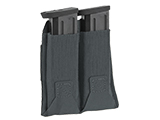 Blue Force Gear Belt-Mounted Ten-Speed Double Pistol Magazine Pouch (Color: Wolf Gray)