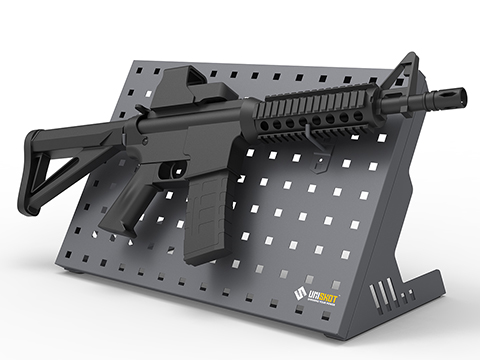 EMG Battle Wall System Tabletop Weapon Display & Storage Solution 