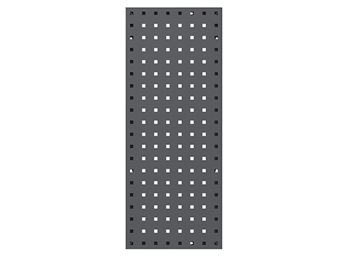 EMG Battle Wall System Weapon Display & Storage Panels (Size: 12 x 30 / Dark Grey)