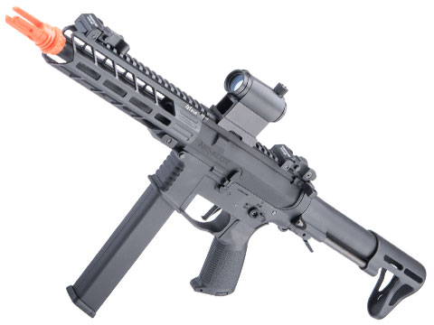 Classic Army Nemesis X9-8 Airsoft AEG Pistol Caliber Carbine (Color: Black)