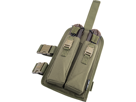 Classic Army Thigh-Mounted P90 Speed Magazine Pouch (Color: Green)