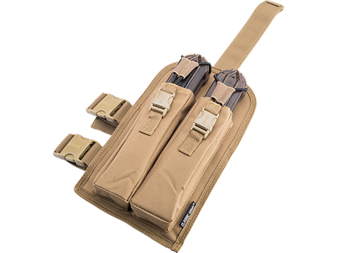 Classic Army Thigh-Mounted P90 Speed Magazine Pouch (Color: Khaki)