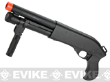 APS CAM870 Shell Ejecting Tactical Pump Action Gas Airsoft MKII Shotgun (Model: M870 AOW)