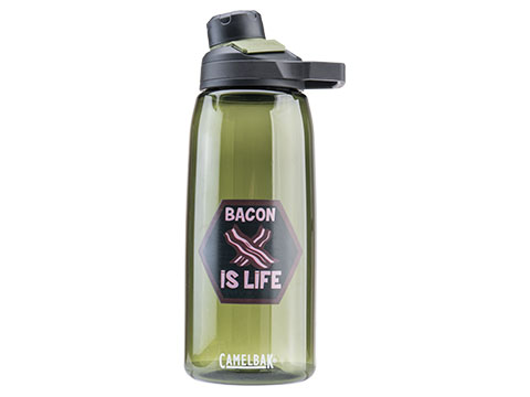 Evike.com x Camelbak Chute Mag 32oz Water Bottle (Color: Olive / Bacon is Life)