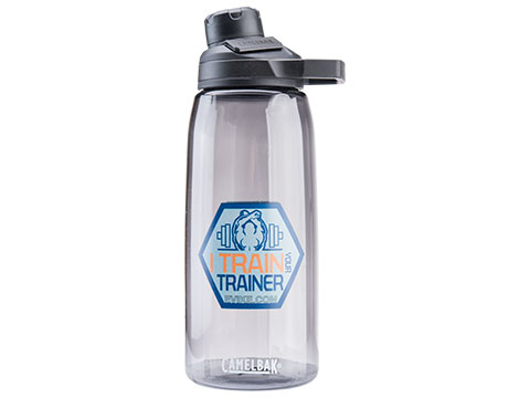 Evike.com x Camelbak Chute Mag 32oz Water Bottle (Color: Charcoal / I Train Your Trainer)