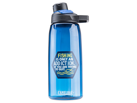 Evike.com x Camelbak Chute Mag 32oz Water Bottle (Color: Oxford / Fishing)