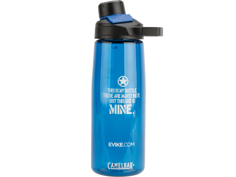 CamelBak� x Evike.com Chute Mag 25oz .75L Water Bottle (Design: Mine / Blue)