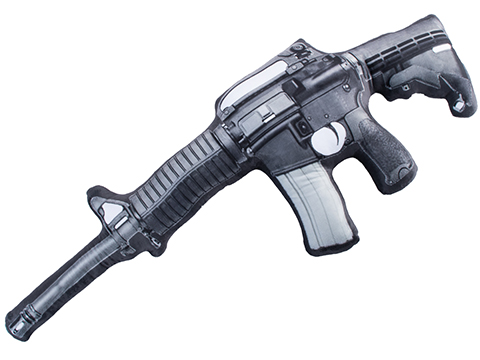 CampCo Caliber Gourmet Plush Gun Pillow (Model: Assault Rifle)