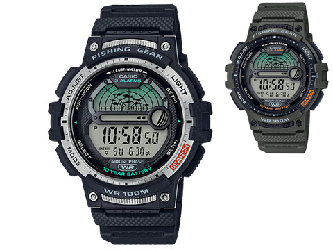 Casio G-Shock WS1200H Men's Resin Sport Fishing Watch 