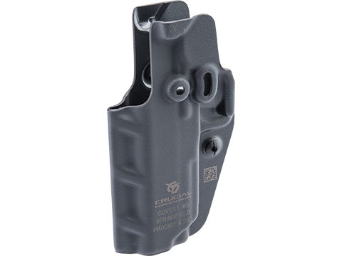 Crucial Concealment Covert IWB Ambidextrous Holster (Model: Springfield Prodigy 4.25)