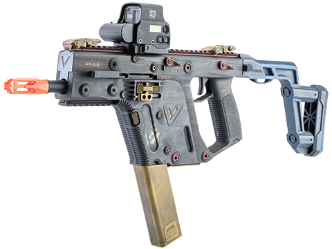 EMG Custom Cerakote Krytac Licensed KRISS Vector Airsoft AEG (Color: Boba Fett)