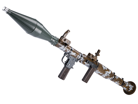 Matrix Airsoft RPG Grenade Launcher Challenge Kit w/ Custom Cerakote (Model: Panzer Kuntz)