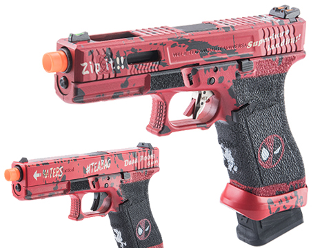 Ascend Team DP Custom Series Gas Blowback Airsoft Pistol by WE-Tech 