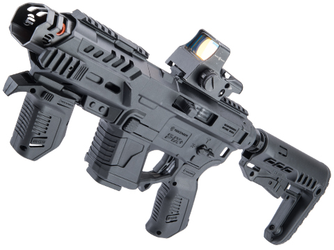 Recover Tactical P-IX+ Modular AR Platform for GLOCK Gas Blowback Airsoft Pistols (Package: Kit + GLOCK 17 Gen 4)
