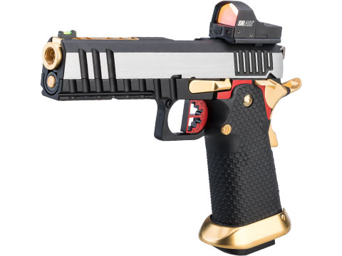 AW Custom Ace Competitor Hi-CAPA Gas Blowback Airsoft Pistol (Package: Two-Tone / Green Gas / Matrix Low Profile Sight)