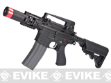 Evike Class I Custom G&G Full Metal M4 Fighting Cat Airsoft AEG Rifle w/ Crane Stock - Black 