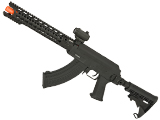 Evike Custom AK Hybrid Full Metal AK47 Airsoft AEG with 12.5 MOTS Breacher Keymod Rail