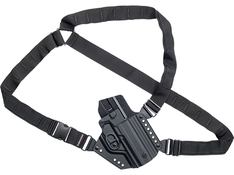 C&G Holsters DENALI Chest-Mounted Kydex Holster System (Model: SIG Sauer P320 / Right-Handed / Small - Medium)