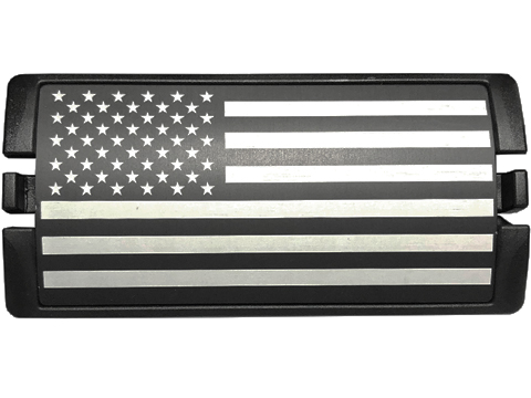 Custom Gun Rails Large PVC Rail Cover (Type: U.S. Flag / Stars Left / Keymod or M-LOK Version)