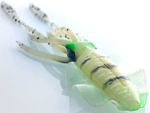 Chasebaits Ultimate Squid Fishing Lure (Color: Glow Ink / 7.8)