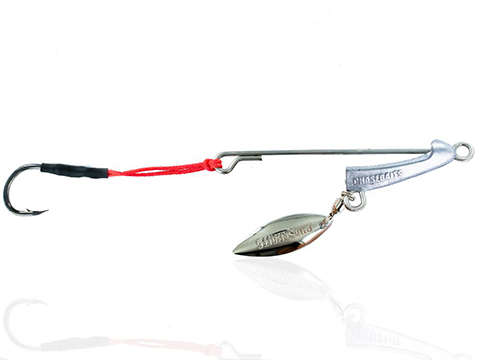 Chasebaits The Ultimate Squid Rig 5.9 Fishing Lure w/ 3/0 Twin Assist Hooks - Set of 2 