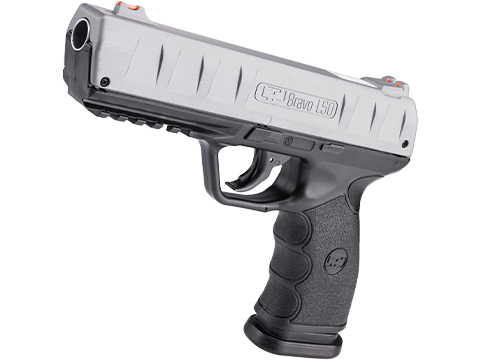 Chiappa LTL Bravo 1.50 .50 Caliber Rubber & Powder Round Training Pistol (Color: Black)