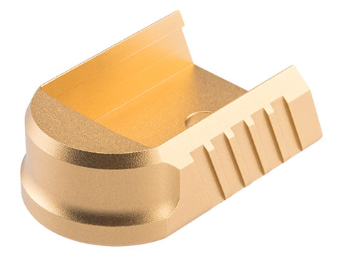 CL Project CNC Aluminum Magazine Base Pad for ASG Shadow 2 Airsoft Gas Blowback Pistols (Color: Gold)