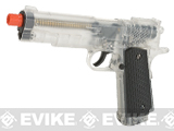 WELL CO2 Non Blowback 1911 Airsoft Pistol - Clear