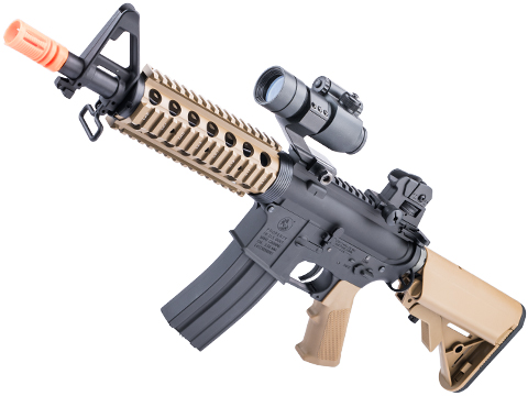 Cybergun Colt Licensed MK18 CQB-R AEG Airsoft Rifle w/ E-Shooter MOSFET by E&C