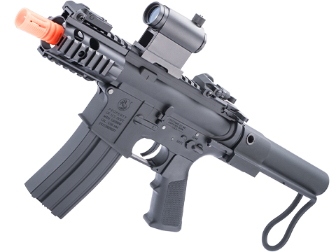 Cybergun Colt Licensed M4 Stubby PDW Airsoft Rifle w/ Eshooter MOSFET