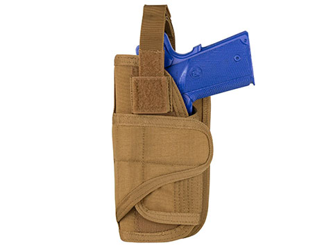 Condor Vertical MOLLE Ready Holster (Color: Coyote Brown / Left Hand)