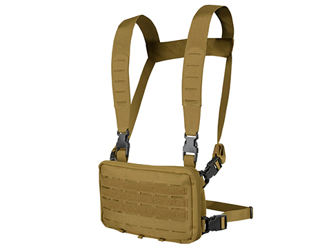 Condor Tactical Stowaway Chest Rig (Color: Coyote Brown)