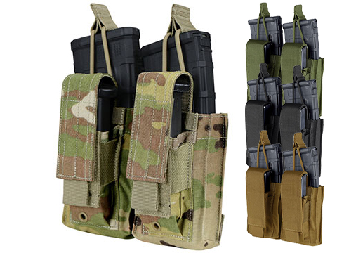 Condor Gen 2 Double Kangaroo Mag Pouch for M4/M16 (Color: Scorpion OCP)