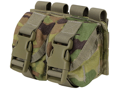 Condor Tactical Double Frag Grenade Pouch (Color: Scorpion OCP)