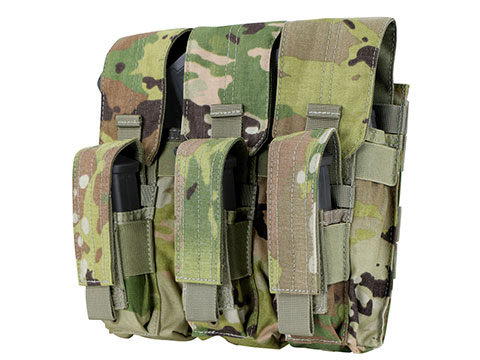 Condor Triple AK Kangaroo Magazine Pouch (Color: Scorpion)