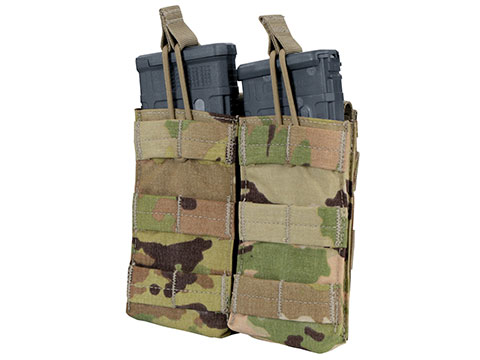 Condor Tactical Open Top Double AR15 / M4 / M16 / 5.56 NATO Magazine Pouch (Color: Scorpion)