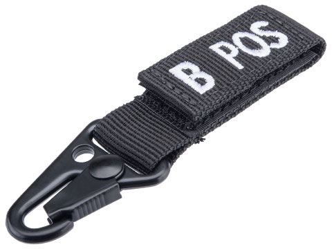 Condor Blood Type Keychain (Model: B POS / Black)