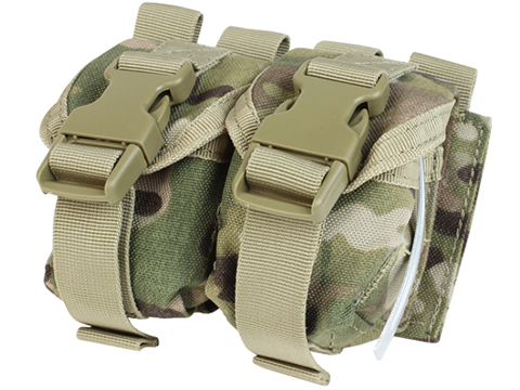 Condor Tactical Double Frag Grenade Pouch (Color: Multicam)