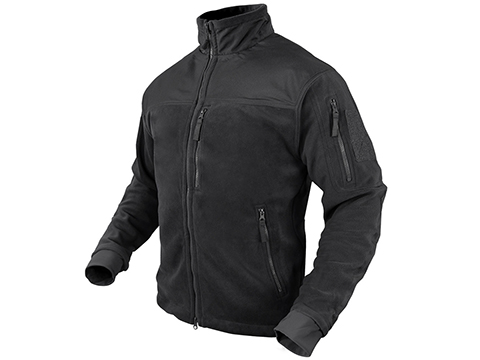 Condor Alpha Fleece Jacket (Color: Black / Medium), Tactical Gear ...