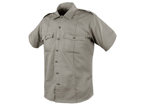 Condor Men's Class B Uniform Shirt (Color: Silver Tan / Small Regular)