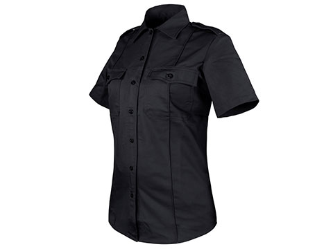 Condor Women's Class B Uniform Shirt (Color: Black / Large Regular)