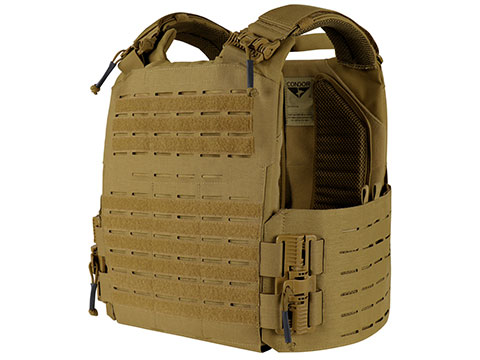 Condor Vanquish RS Plate Carrier (Color: Coyote Brown / Small - Medium)