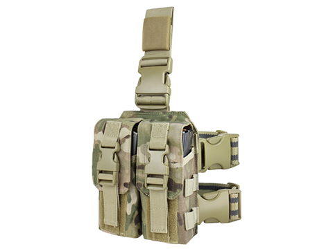 Condor Drop Leg M4 Mag Pouch (Color: Multicam)