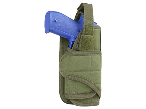 Condor Vertical MOLLE Ready Holster (Color: OD Green / Right Hand)