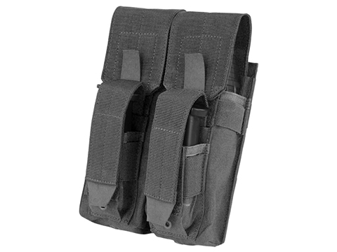 Condor Double AK Kangaroo Magazine Pouch (Color: Black)