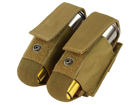 Condor Tactical Double 40mm Grenade Pouch (Color: Coyote Brown)