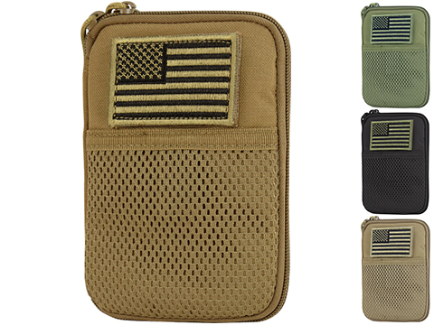 Condor Tactical Pocket Pouch w/ US Flag Patch 