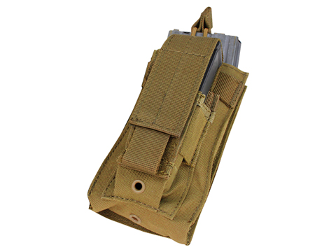 Condor MOLLE Kangaroo M16/M4 Magazine and Pistol Magazine Pouch (Color: Coyote)