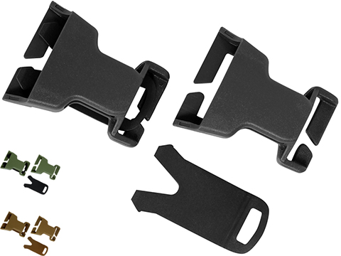 Condor VAS QD Buckles 6 Pack (Color: Black)