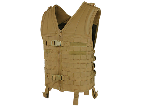 Condor Modular PALS / MOLLE Vest (Color: Coyote Brown / Vest Only)